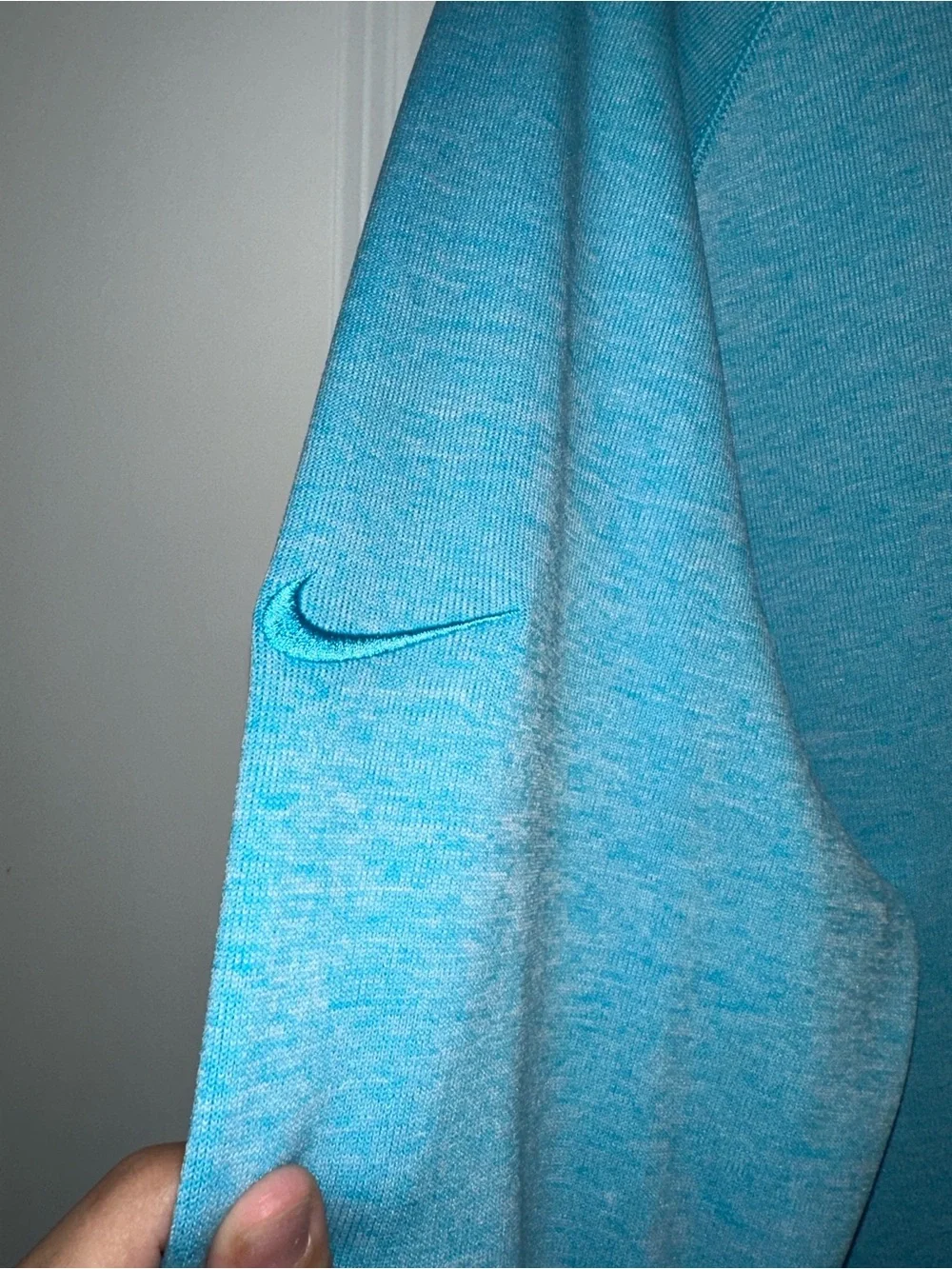Men's Nike Quarter-Zip Pullover Sweater - Blue